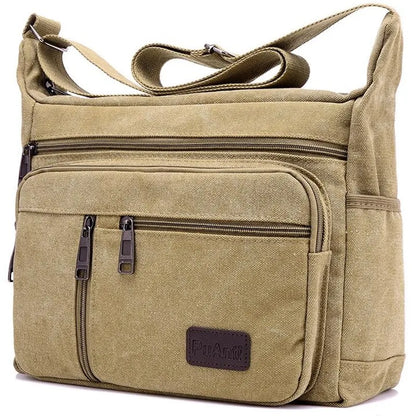 Bolso de hombro informal para hombre