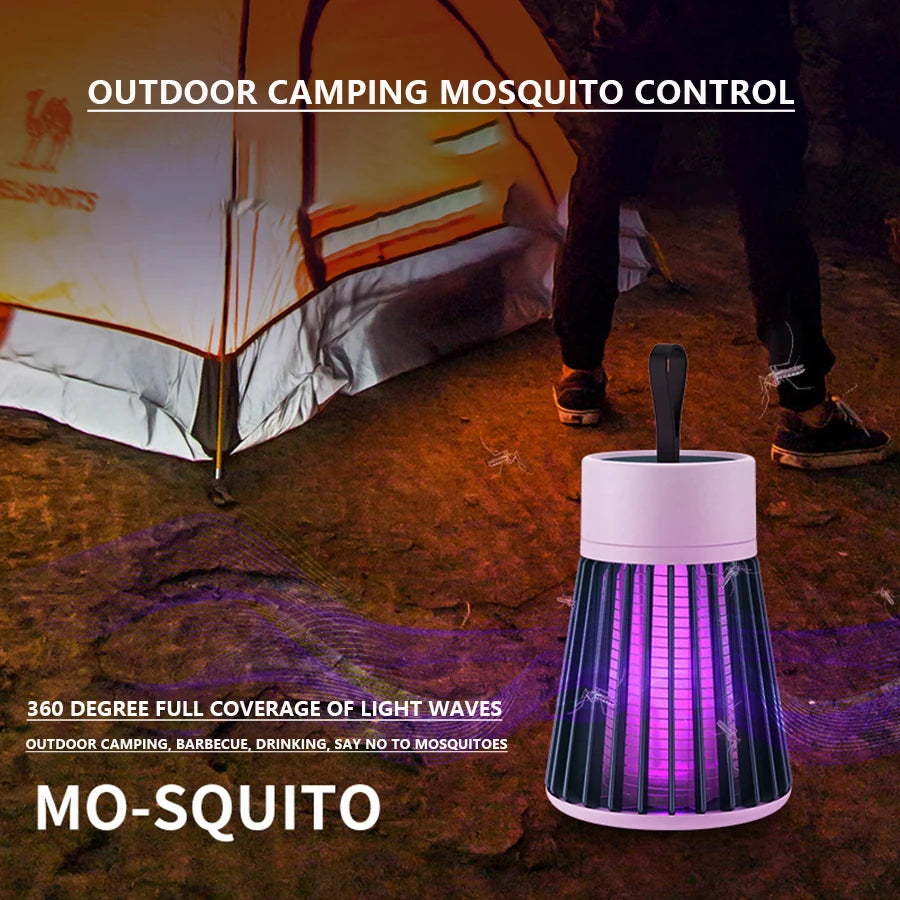 Lámpara antimosquitos de descarga eléctrica para el hogar