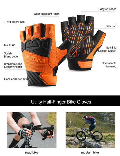 Guantes premium de ciclismo transpirables para bicicleta de montaña